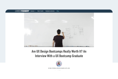 UX design graduate